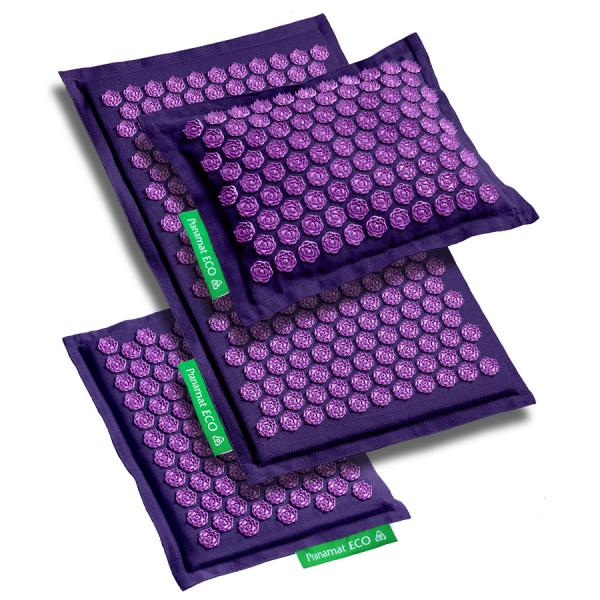 Pranamat ECO + PranaPillow + Mini Violet & Violet